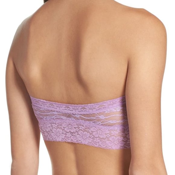 35. 🆕️ Free People Scalloped Lace Trim Bandeau Bra - Picture 2 of 8